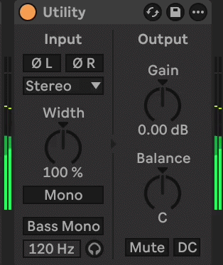 Keymapped Mono button to "m" on keyboard. Fast toggle to check the music in mono.